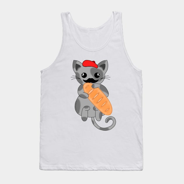 Draw Me Like One Of Your French Kittens Tank Top by SquishyBeeArt